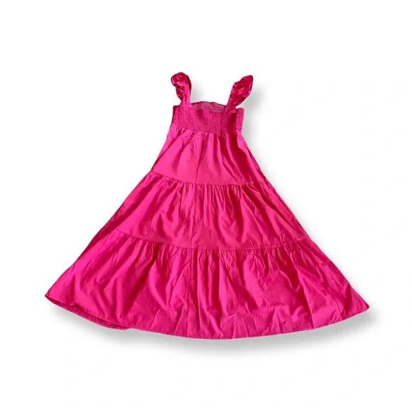 Hot Pink Maxi Dress - Picture 3 of 3